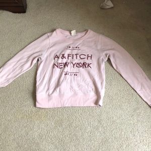 Pink Abercrombie & Fitch sweater